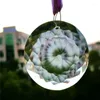 Chandelier Crystal Top Quality 60MM Clear K9 Bauhinia Pendant Christmas Tree Ornament Diy Suncatcher Romantic Decoration