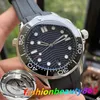 U1 TOP AAA Watch Ceramic Bezel Nttd 42 mm Men Orologio Sapphire Mens Watches Limited Automatyczne ruch mechaniczny Montre de Luxe Watch 300m WristWatches
