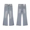 Herren-Jeans, farbige Designer-Jeans, Schlagjeans, High-Street-Mopping-Hosen mit geradem Bein für Herren und Damen