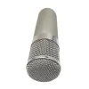 Accessories Free Shipping U47 Microphone Body Case Shell Silver Color Shock Mounting With 3XLM Chrome Plated Basket U47 Microphone Body