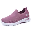 Design Sense Casual Walking Sports Female 2024 Nytt explosivt 100 Super Lightweight Soft Soled Sneakers Shoes Colors-37