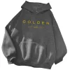 2024 Hot Hoodie Jungkook Kpop Hoodie Vintage Sweatshirt Sudaderas Winter Warm Golden Album Merch Unisex Hoodies Man