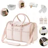 YUEXUAN Designer Tote Bag Breathable Portable Cat Dog Pet Bag Carrier Women Handbag Shoulder Bag Canva Crossbody Shopping Luxury Fashion Large 10a Handbags Pink