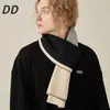 Шарфы Высококачественный шерстяной шарф для мужчин, осень-зима, плотный, теплый, деловой, универсальный, в клетку, в полоску, кашемировый глушитель, роскошный подарок для мужчин