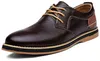 JINDELI scarpe casual da lavoro Oxford formali da uomo in vera pelle marrone nero nero