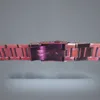 Version Purple GX56 Metal WatchStrap 316 Bandons de montre en acier inoxydable et lunette pour GX56BB GXW56 avec outils Bands de montre à vis8401846