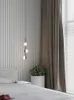 Nowoczesna szklana kula LED żyrandol czarny złoto do sypialni mieszkalne stół w jadalni lampa lampa lampa luminaire oświetlenie