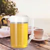 Wasserflaschen Handgreifer Trinkkrug mit Deckelgriffen Saft Tee für Kühlschrankkruggriffe
