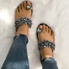 Slippers Custom Shiny Bow Flat Sandals For Women Size 8 Dressy Cute Beach Summer