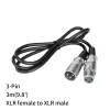 Accessori BOYA XLRC1 C3 C5 C8 Cavo audio per microfono XLR femmina per interviste Vlog Riprese video e adattatori per microfono Moree 1 metro