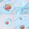 Kläduppsättningar födda tjejpojkekläder kostymer bomullsuppsättning för baby spädbarn rosa blå gul 7 eller 9 st/set