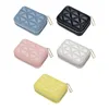 Cosmetic Bags Makeup Lipstick Case With Mirror Holder Travel Mini Bag For Girls Holiday Birthday Gift Women Year