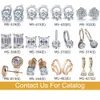 OEM Or ODM Design Customized Lab Grown Diamond Moissanite 14K Gold Earrings Jewelry Custom Bracelet