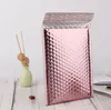 Atacado rosa ouro bolha mailers sacos de embalagem à prova de choque à prova dwaterproof água envelopes mailers com auto selo adesivo multisize