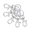 Keychains 30 Pieces Of Metal Rotating Chain Hook And Open Keyring Keychain For DIY Production