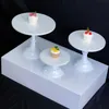 9pcs Wedding Decoration Cake Bar Column Dessert Table Buffet Plates Trays Party Wedding Favors Craft Centerpiece Home Hotel Feast Cake Food Drinks Fruit Holder