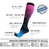 Men's Socks 1 Pair Of Compression For Men Women Prevention Care Varicose Veins Hiking Flying Running Fitness Sports