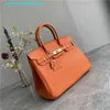 Totes BK Genuine Leather Handbag Top Layer Cowhideexport Order Factory Customer Regret Order Processing Fashion Temperament Versatile Classic Pl with logo hb2B