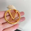 Luxury Big Gold Hoop örhängen för Lady Women Orrous Girls Ear Studs Set Designer Jewelry Earring Valentine's Day Gift Engagement For0