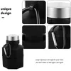 Water Bottles Dumbbel Sports Bottle Fitness Portable Kettle Dumbbell Stainless Steel Mug