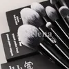 Pennello per trucco del marchio KVD Pennello professionale Polvere Fondazione Blush Brush Brush Brush con strumenti per il trucco della scatola al dettaglio