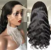 Perruque Lace Front Wig Body Wave transparente, cheveux naturels scintillants, 4x4, densité 150%, perruque Lace Closure Wig, pour femmes