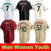 2024 Alek Thomas Jersey Randy Johnson Corbin Carroll Beer Madison Bumgarner Ketel Marte Gurriel Jr. Ahmed Evan Pham Eduardo Rodriguez 야구