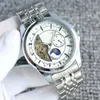 U1 Top-grade AAA Bretiling AVI Relógio Masculino de Luxo Designer Relógio de Movimento Mecânico Automático 42mm 316L Aço Inoxidável de Alta Qualidade Transparente Relógio de Pulso 34