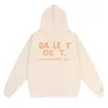 Gallerydept 까마귀 디자이너 Hoody Alphabet 인쇄 인쇄 트렌디 트렌드 기본 캐주얼 패션 느슨한 짧은 갤러리 부서 반 슬리브 티 고품질 용감한 악화 후 까마귀 3797