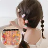 Acessórios de cabelo 10/20 / 40pcs Cute Girls Bandas Cartoon Laços Elásticos Cordas de Bebê Crianças Suporte de Rabo de Cavalo Crianças