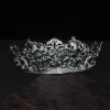 Takı Kraliyet Taçları Kraliçe Kral Pageant Prom Tiara Diadem Vintage Erkekler Taç Baş Mücevher Aksesuarları Saç Süslemeleri