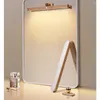 Vägglampa spegel fylld lätt bar laddningsbar skåp smink trådlöst hem el sängkläder skåp fåfänga nattbelysning
