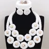 Dudo African Jewelry Set Nigerian Wedding Choker White Jewellery Set For Bridal Women Balls New Designs Free Shipping