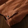 Giacche da uomo Merci di mucca pesante!Pelle scamosciata vintage!Super delicato!Tendenza del cappotto della giacca da lavoro casual moda primavera e autunno