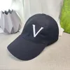 Sombrero de diseñador Moda de lujo Gorra de béisbol Hombres para mujer de alta calidad Ocio Clásico Gorras Casquette Letras Imprimir Deportes al aire libre Viajes Sombrero ajustable