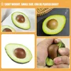 Party Decoration 2sts Artificial Avocado Model Simulation Food Toy Home Desktop Fruit Ornament