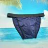 Underpants Men's Cotton Panties Hight Quality Thongs Soft Elastic Underwear Swim Bikini G-string Male Mid Waist Sexy Short