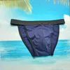 Cuecas masculinas de algodão calcinha de alta qualidade tangas macias elásticas roupa interior nadar biquíni g-string masculino meados de cintura sexy curto