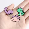 Broschen Dinosaurier Brosche Pterosaurier Triceratops Tyrannosaurus Rex Giraffe Stegosaurus Brontosaurus Brosche Abzeichen Dinosaurier Lapel Pins