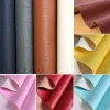 Brooches Litchi Pu Leatherette Faux Synthetic Leather Fabric for Sewing Bow Bag Brooches Sofa Car Diy Hademade Material Sheets