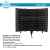 Accessories Reflection Filter Noise Reduction Screen Booth Foam for Aston Spirit Origin Mic Sound Absorbing Microphone Recording Sponge