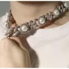 Collier personnalisé en argent Sterling, nouveau Style, bijoux en perles Vvs Moissanite, chaîne à maillons cubains, offre spéciale