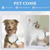 Vestuário para cães Gato Grooming Deshedding Escova Secador de cabelo para animais de estimação longos e curtos