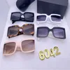 2024lunettes de soleil de luxe pour femmes nuances d'été lunettes polarisées Big Logo lunettes de soleil dorées nouvelles lunettes de soleil surdimensionnées vintage de lunettes de soleil pour femmes avec boîte