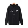 Lavins Lavine Sweatshirts 2023 Lanvins Hoodie Designer Sweater Mens and Womens Sweat-shirt Pullover Pullover Loose Casual 771