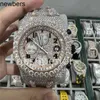 SuperClone AP Diamonds Diamonds Watch Pass Test Quartz Movement VVS Iced Out Safphire Watch for Men for High Quality Diamond Moissanite out utomatic luxurys i115