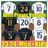 23/24 Bellingham Vini Jr Jerseys de futebol MBAPPE TCHOUAMENI 2023 2024 Camisa de futebol do Real Madrids Camavinga Rodrygo Modric Camisetas Men Kit Kit Uniforms fãs