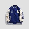 Designer Mens baseball jersey jacket Uniform windbreaker womens Hip Hop Harajuku Ape Coat Embroidery Tide Sports Loose Coat Unisex printing jacket