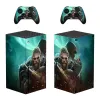 Klistermärken Ny Game Skin Sticker Decal Cover för Xbox Series X Console och 2 Controllers Xbox Series X Skin Sticker Vinyl