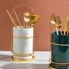 Cuisine Storage Iron Art Ceramic Topstick Slept Home Supplies Table Valer la vaisselle Rack de vidange